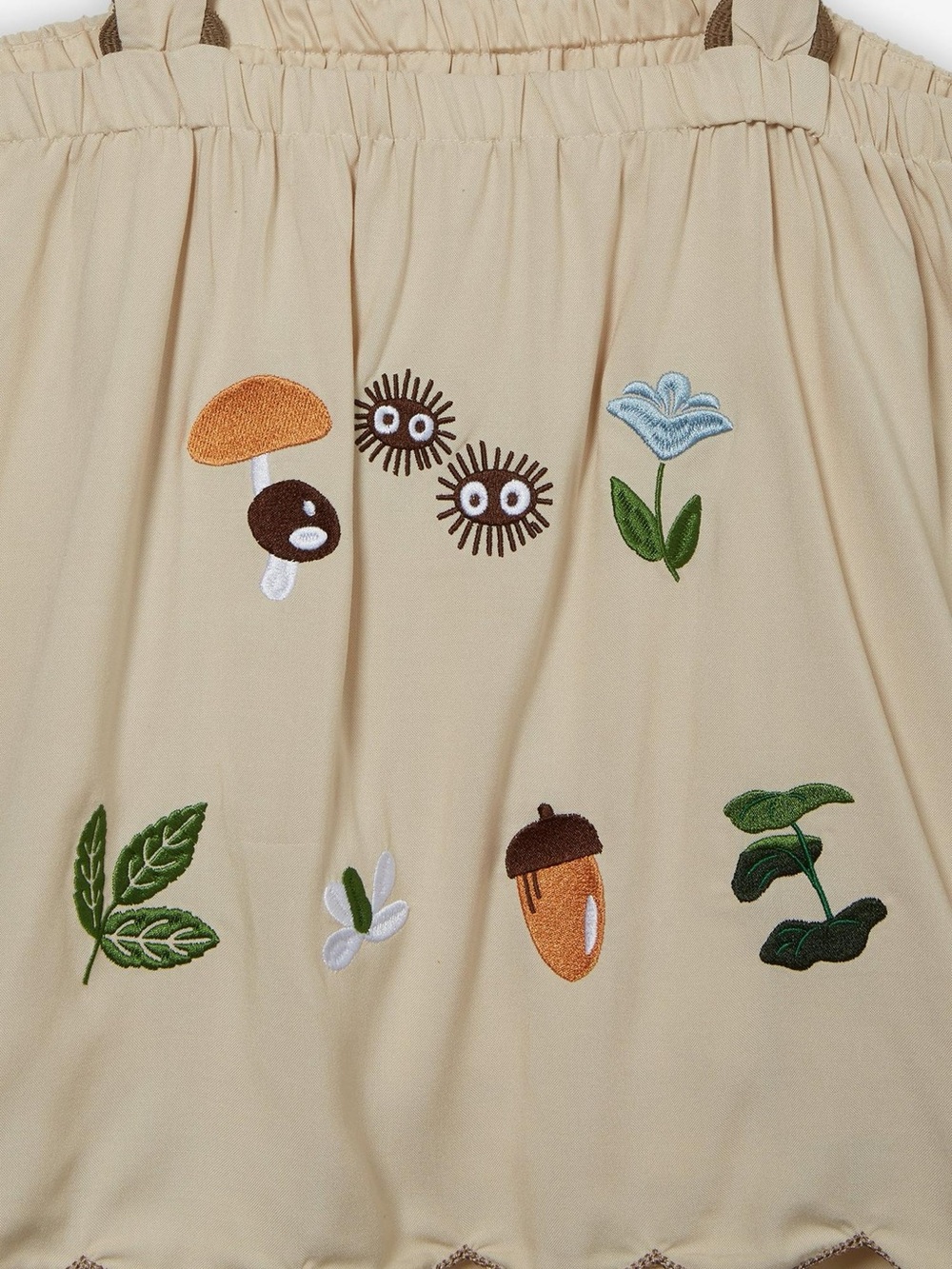 Studio Ghibli My Neighbor Totoro Embroidered Top Womens XL Sleeveless - Picture 8 of 12